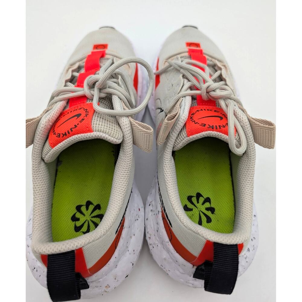 Nike Crater Impact Running Shoes Women's Light Bone/Bright Crimson Sz US9.5 EU41 - Picture 14 of 14